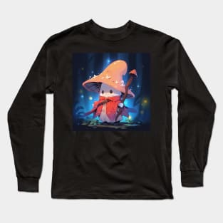 Mushroom Wizard Forest Long Sleeve T-Shirt